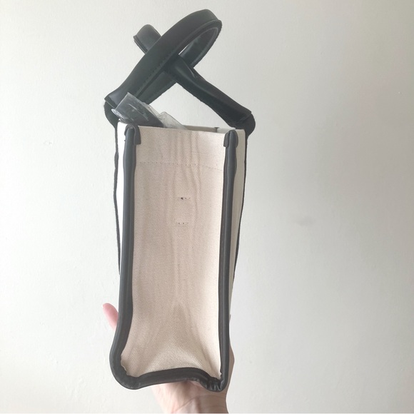 Balenciaga • Small Hardware Tote in Black & Ivory - Picture 3 of 10